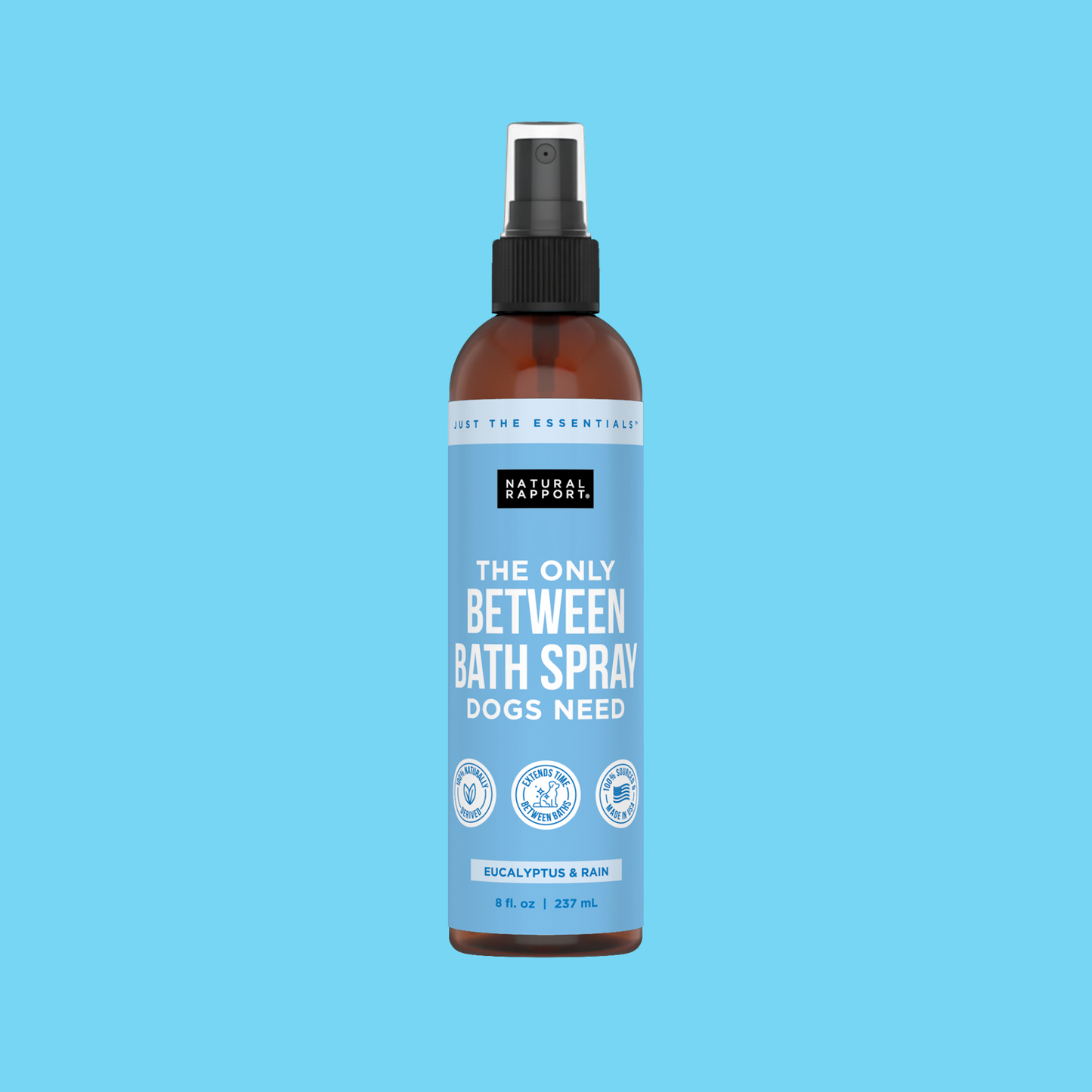 The Only Between Bath Spray Dogs Need - Eucalyptus & Rain